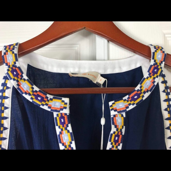 NWT $398 Tory Burch Savannah Embroidered Dress - Picture 3 of 6